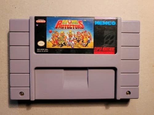 Stone Protectors SNES Authentic & Tested