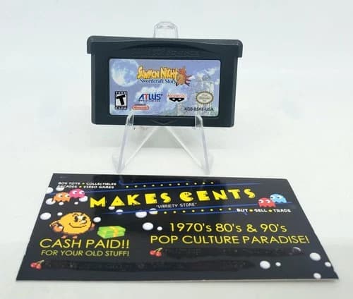 Summon Night: Swordcraft Story 2 Game Boy Advance GBA Authentic Cartridge - NICE