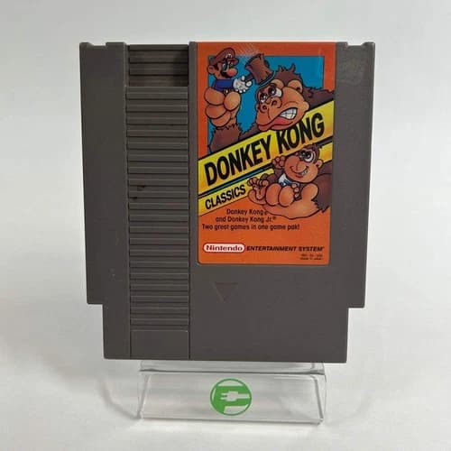 Donkey Kong Classics (Nintendo NES, 1988) Cartridge Only