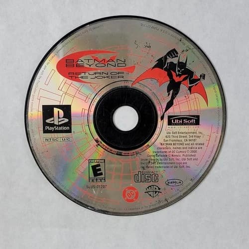 Batman Beyond - Loose Sony PS1 Playstation 1 Disc