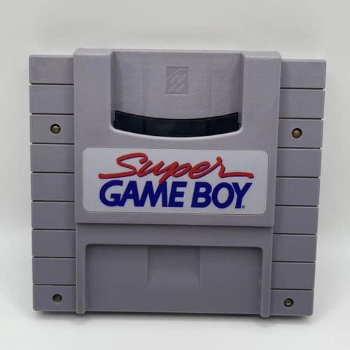 SNES Super Game Boy Adapter For Game Boy Games on Super Nintendo Tested