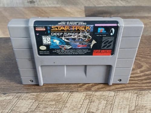 Star Trek: Deep Space Nine (Super Nintendo) SNES Game Only - Tested