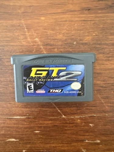 Gt 2 Advance Rally Racing (Nintendo Game Boy Advance, GBA) Cartridge