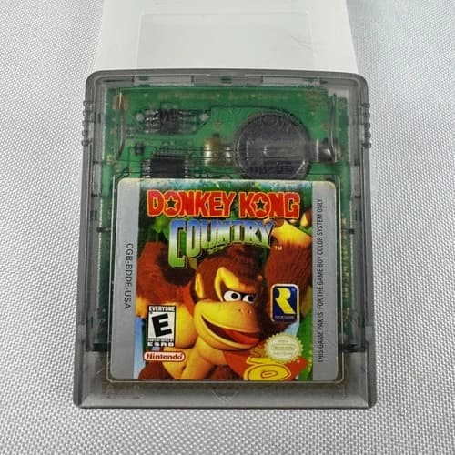 Donkey Kong Country Game Boy Color Nintendo CGB BDE USA Complete Tested