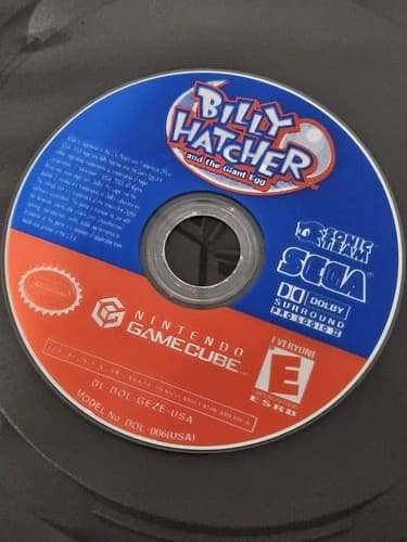 SEGA Billy Hatcher and the Giant Egg Nintendo GameCube