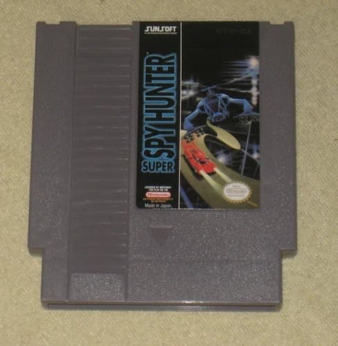 Super Spy Hunter for NES .Authentic. Clean/Tested Nintendo. MINT! RARE!