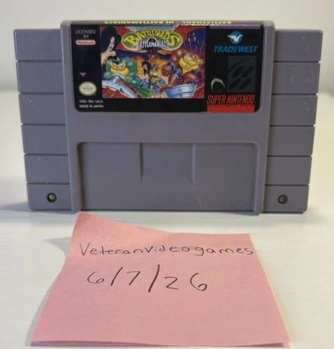 Battletoads in Battlemaniacs SNES (Super Nintendo)