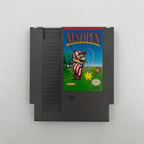 NES Open Tournament Golf Nintendo Entertainment System NES Authentic Tested