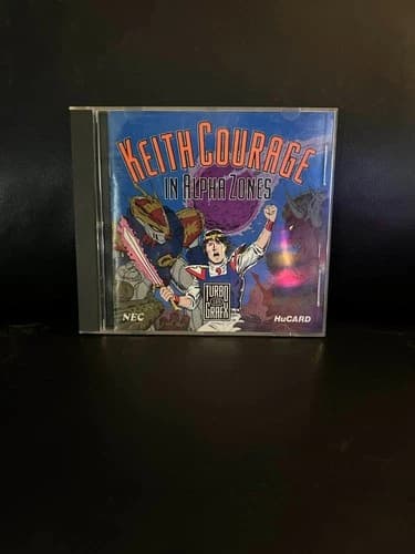 Keith Courage in Alpha Zones (TurboGrafx-16, 1989) Video Game