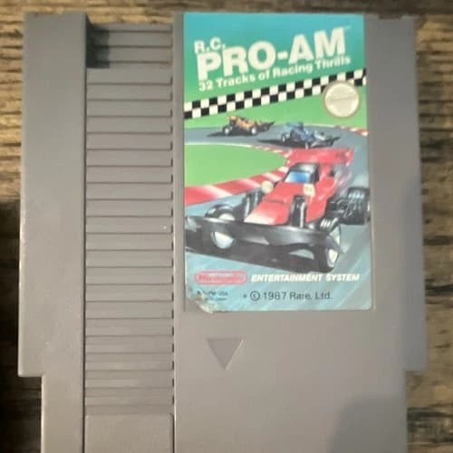 Nintendo R.C. Pro-Am for NES NTSC-U/C Racing Game Cartridge Only (1987)