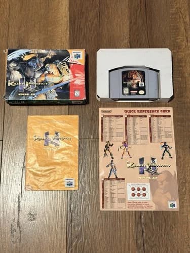 Killer Instinct Gold N64 Complete in Box (Nintendo 64, 1997) CIB Complete
