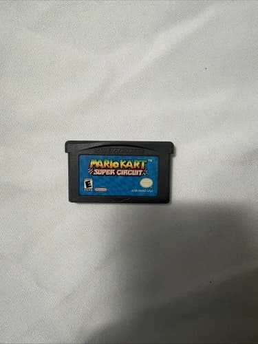 Mario Kart: Super Circuit (Game Boy Advance, 2001) Clean Works Great.