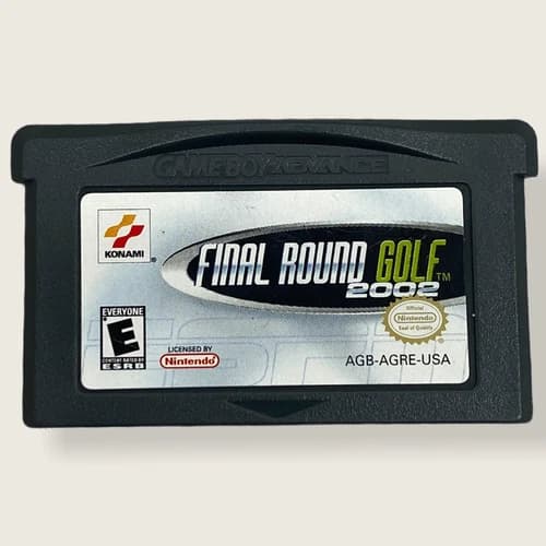 ESPN Final Round Golf 2002 (Nintendo Game Boy Advance, 2001) Cart Only - Tested