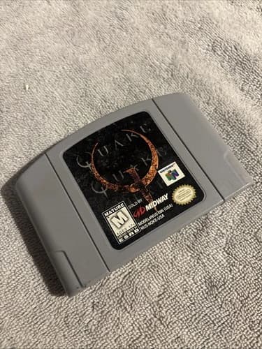 Quake Nintendo 64 N64 TESTED AND AUTHENTIC