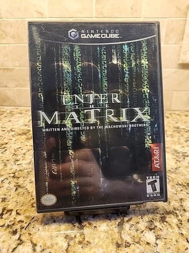 Enter the Matrix (Nintendo GameCube, 2003) CIB Complete Clean