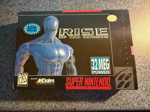 Rise of the Robots for Super Nintendo (SNES) CIB Complete