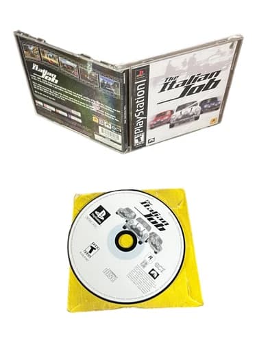 Sony PlayStation 1 PS1 CIB COMPLETE TESTED The Italian Job