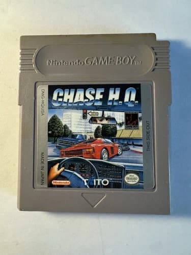 Chase HQ (Nintendo Game Boy 1990) Authentic Cart Only - Tested & Working