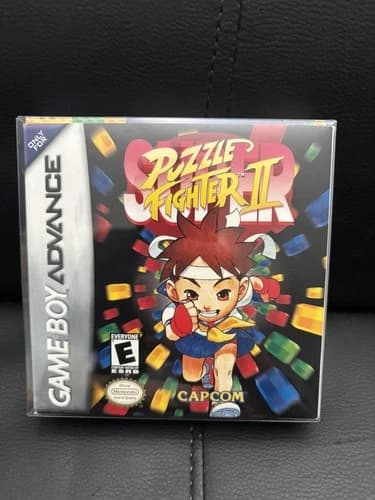 Super Puzzle Fighter II (Game Boy Advance GBA, 2003) complete CIB