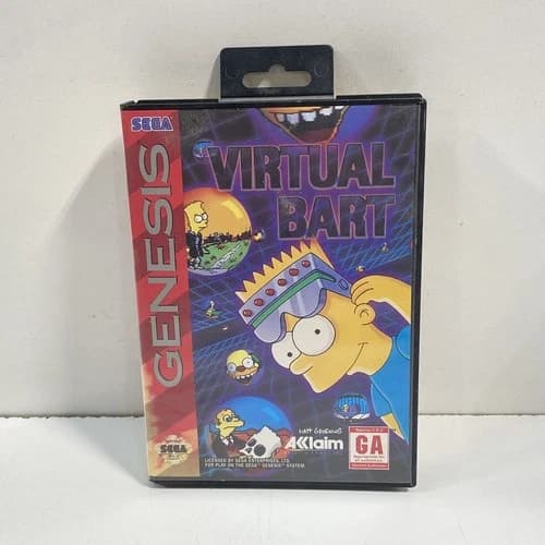 Virtual Bart - Sega Genesis