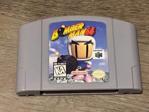 Bomberman 64 Nintendo 64 N64 Cleaned & Tested Authentic