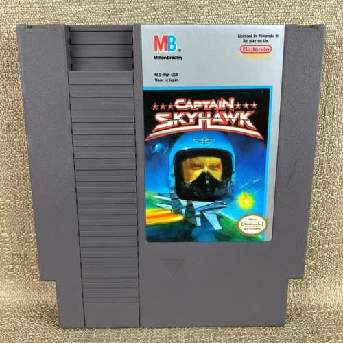 Captain Skyhawk Nintendo NES Game Authentic