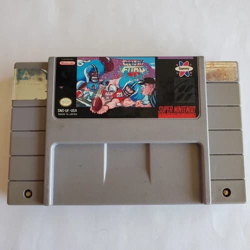 Football Fury (Super Nintendo Entertainment System) Tested And Working, READ