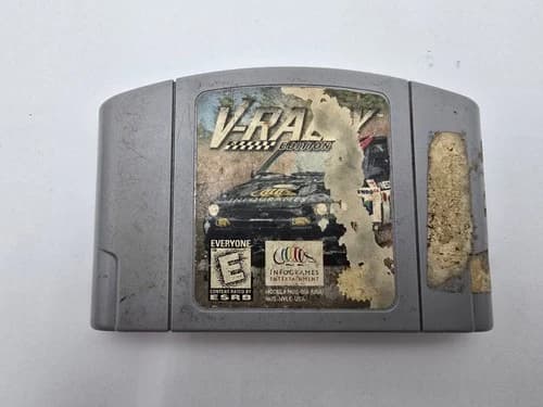 V-Rally Edition 99 (Nintendo 64 N64, 1999) Cartridge Only Tested