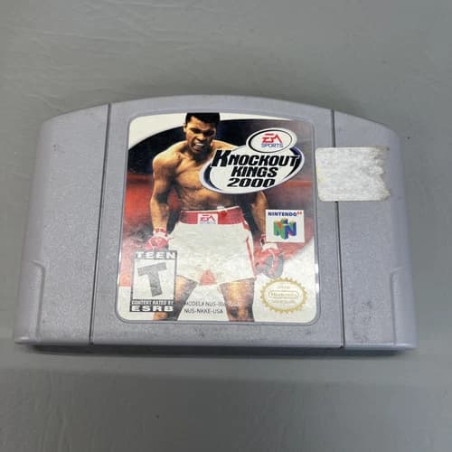 Knockout Kings 2000 Nintendo 64 N64 Boxing Video Game Muhammad Ali