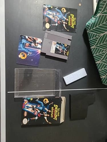 Bill & Ted's Excellent Video Game Adventure For Nintendo Nes Complete In Box