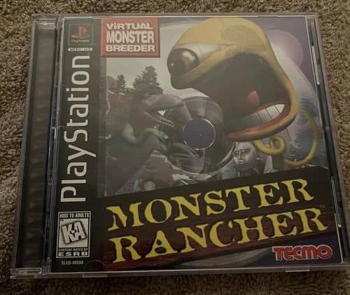 Monster Rancher (Sony PlayStation 1, 1997) Tested Complete