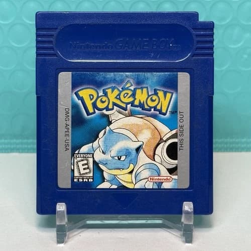 Pokemon Blue Version – GameBoy [Authentic – New Save Battery] Cartridge Only