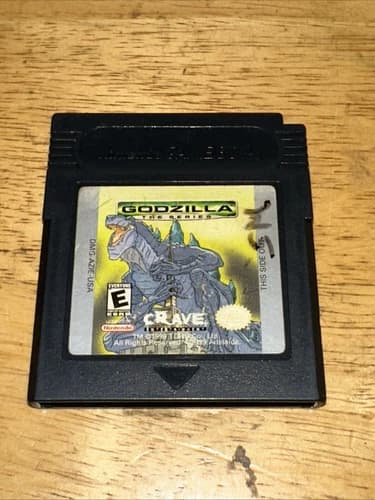 GB - Godzilla The Series Nintendo Gameboy Color Cart Only Tested