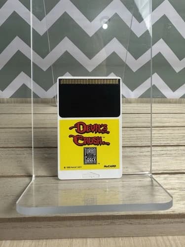 Devil's Crush (Turbografx-16, 1990) *Tested Authentic Working HU Card Only