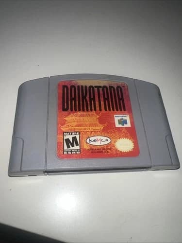 Daikatana (Nintendo 64, 2000) Authentic/ Tested Rare N64 HTF