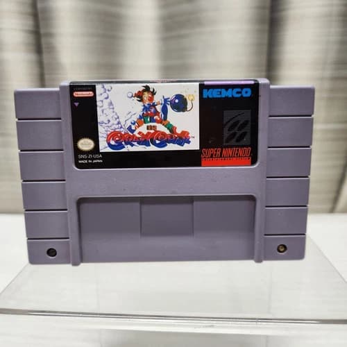 Kid Klown in Crazy Chase Nintendo SNES - Cartridge Only