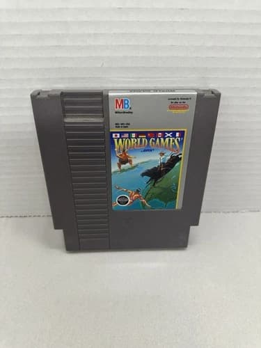 World Games - Nintendo Vintage NES (Tested & Working) Cartridge Only