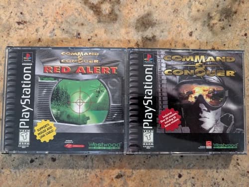 Command and Conquer/ Command and Conquer Red Alert PlayStation 1