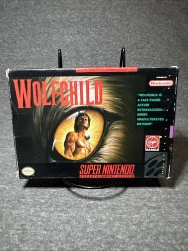 Wolfchild Super Nintendo Entertainment System SNES CIB 25