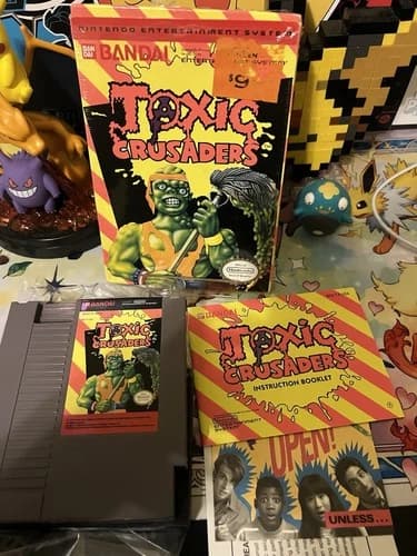 Toxic Crusaders (Nintendo Entertainment System, 1992) NES CIB Complete W/inserts