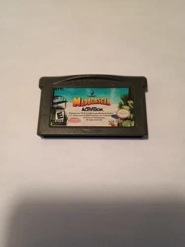 Madagascar (Nintendo Game Boy Advance, 2005) Tested & Working