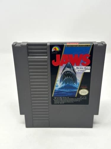 Jaws (Nintendo Entertainment System, 1987) Authentic Cartridge Only - Tested