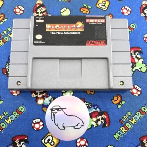 Pac-Man 2 The New Adventures | Super Nintendo SNES | Tested & Working