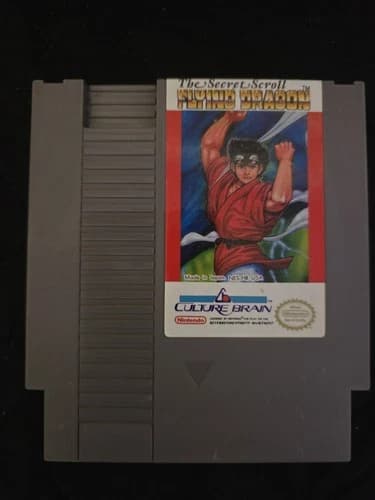 Flying Dragon: The Secret Scroll (Nintendo Entertainment System, 1989) Working!!