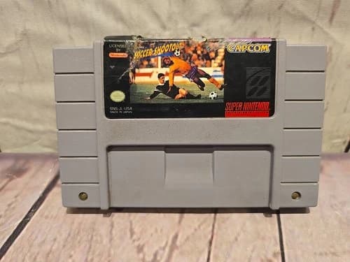 Capcom Super Soccer SNES, 1992, Nintendo - TESTED