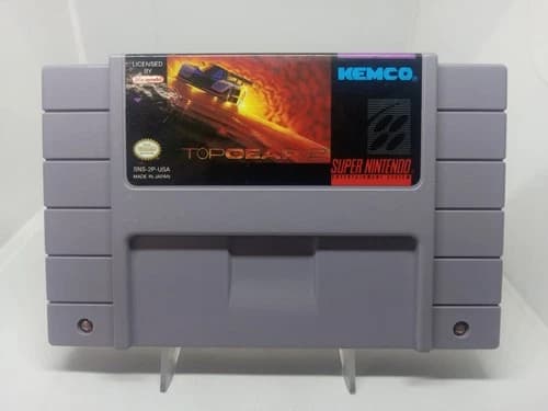 Top Gear 2 (Super Nintendo Entertainment System, 1993) SNES