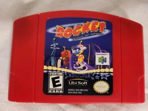 Rocket: Robot on Wheels (Nintendo 64 N64, 1999) - Authentic