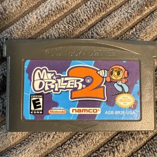 Mr. Driller 2 Game Boy Advance GBA Gameboy