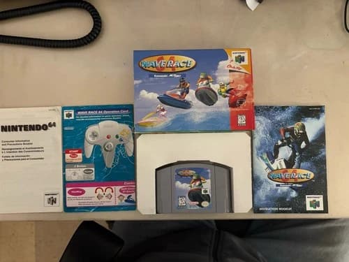 Wave Race 64 (Nintendo 64 N64) Complete CIB - Tested - Authentic L@@k