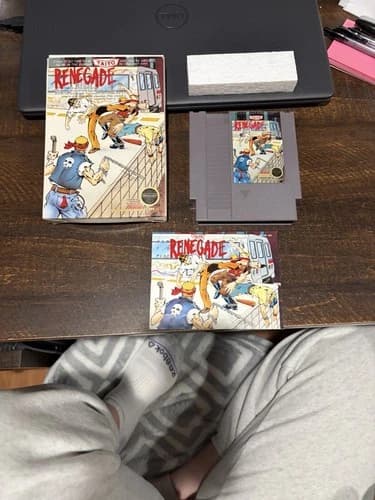 Nintendo NES Game Renegade CIB Complete In Box